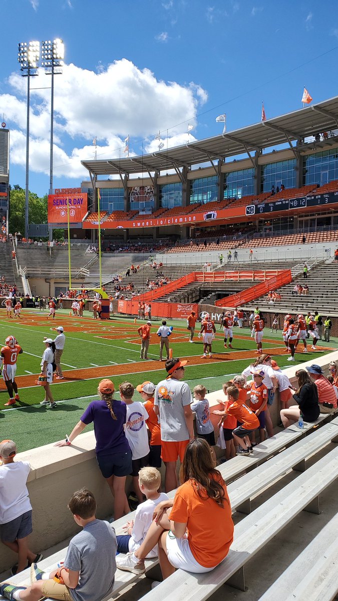 Clemson Spring Game a Huge Success Greenville Sports Media