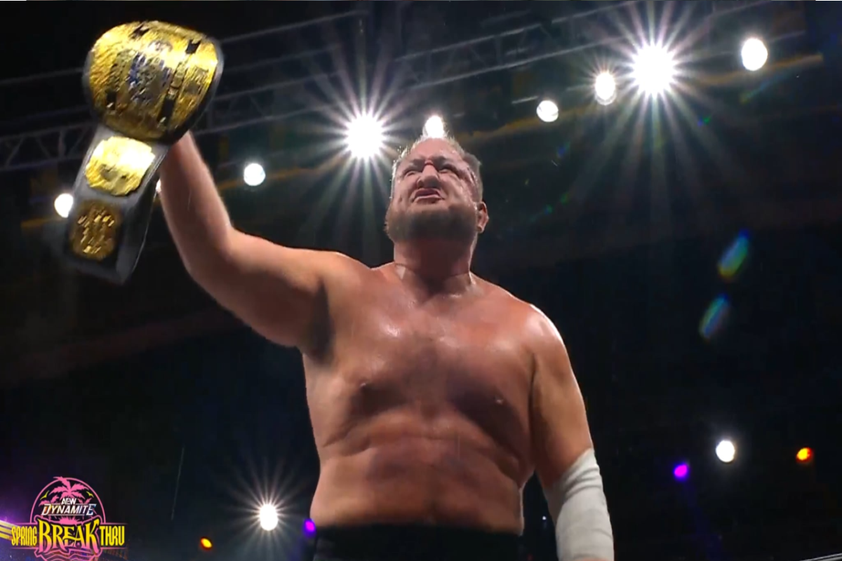 Samoa Joe and The Opps win the trios titles on AEW Dynamite