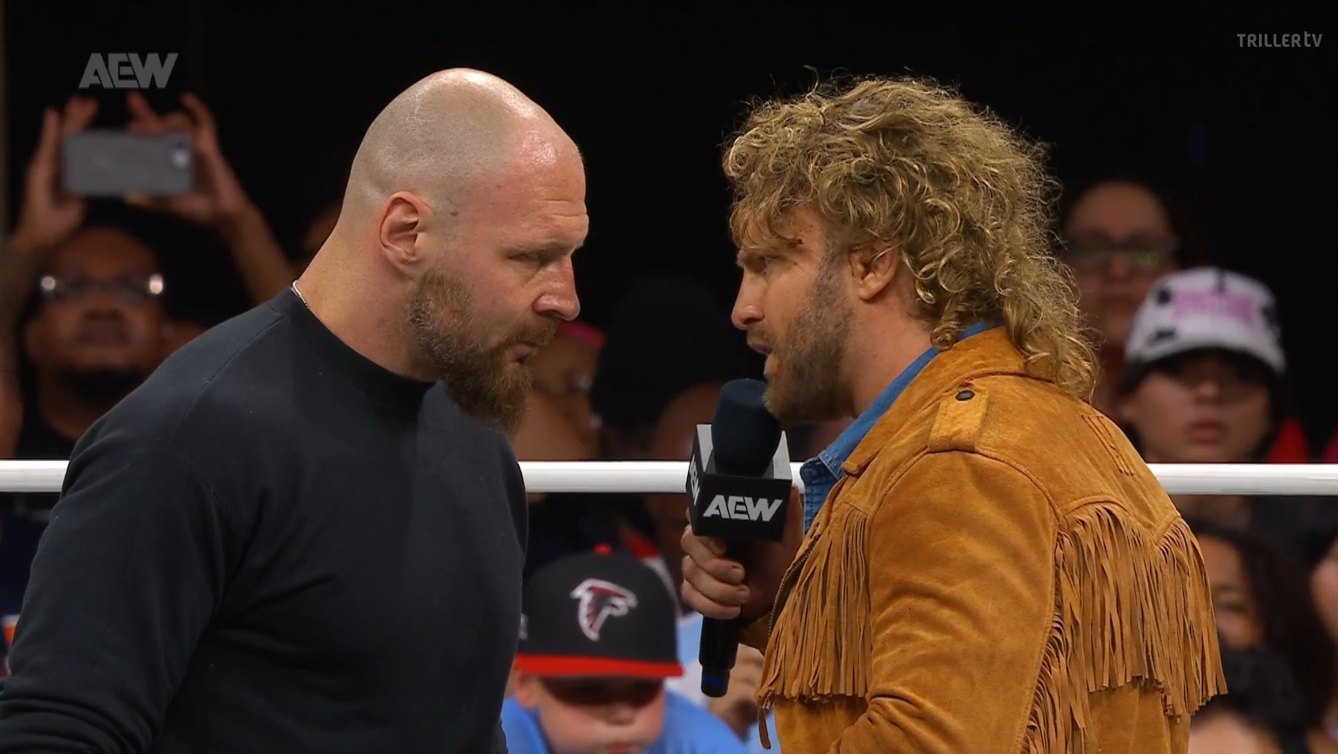 resultats-aew-dynamite-23-juillet-2025 » Greenville Sports Media Jon Moxley and Adam Page - Credit AEW