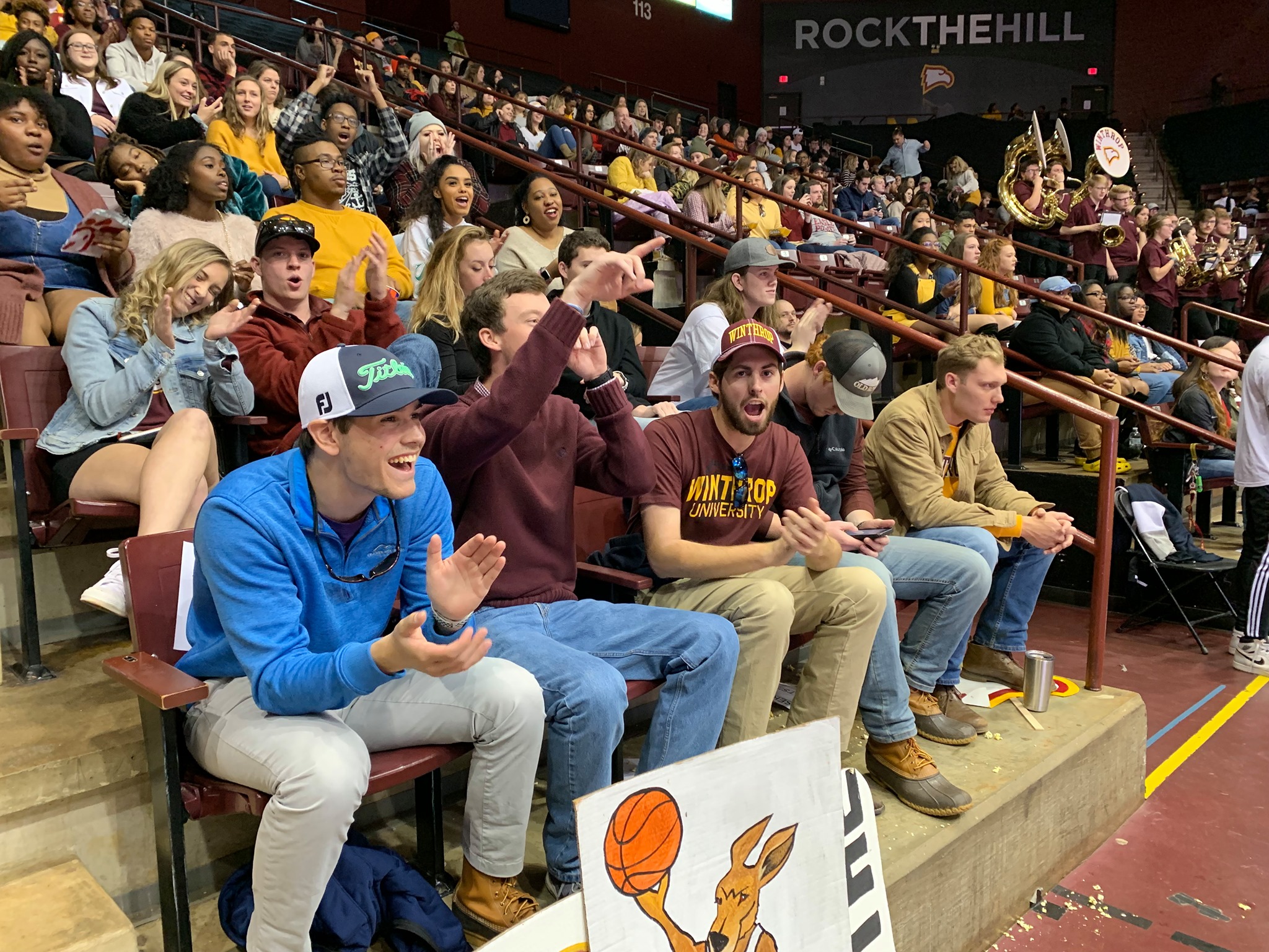 students-at-homecoming-2019