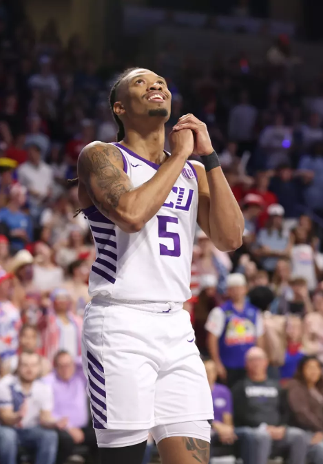 image » Greenville Sports Media GCU guard Brian Moore Jr (BMJ) in his return to Global Credit Union Arena after missing the last two games due to a hamstring issue. Photo Credit: David Kadlubowski/GCU Athletics