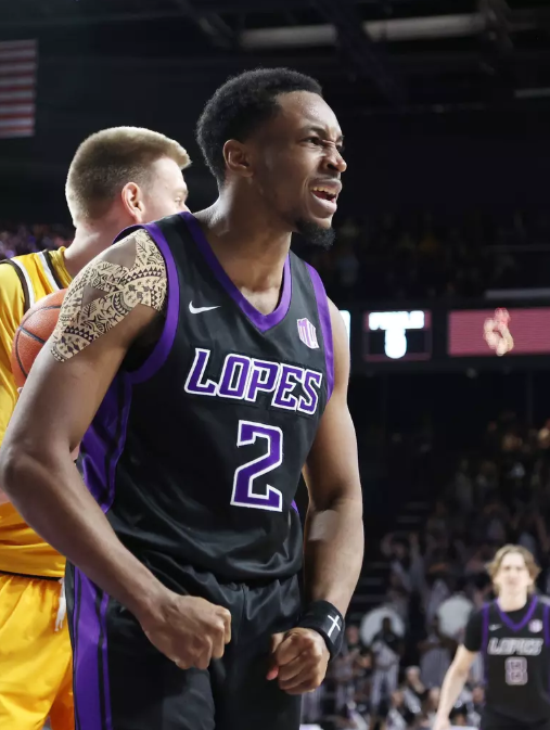 GCU #2 Makiah Williams after hitting a massive 3-point shot late. 