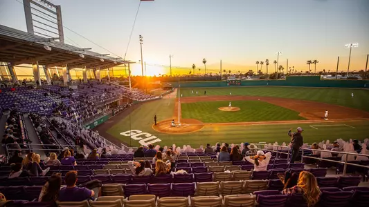 Brazell Field at GCU Ballpark, home to one of the best sunsets west of the Mississippi when baseball season rolls around.