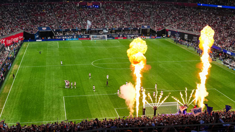 Atlanta United Home Field, otherwise known as Mercedes-Benz Stadium will host as the USMNT home base ahead of the 2026 World Cup