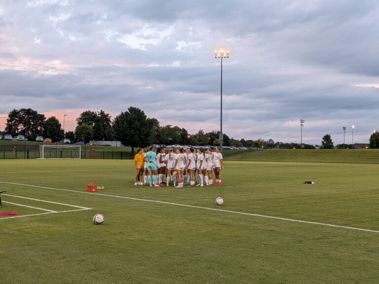 ETSU Bucs Women's Soccer Huddle