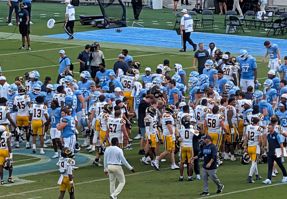 ETSU VS UNC