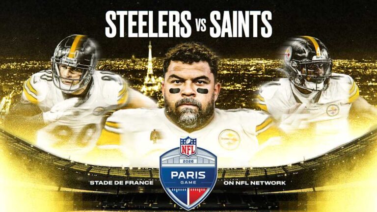 Pittsburgh steelers, New Orleans saints Paris France 20206